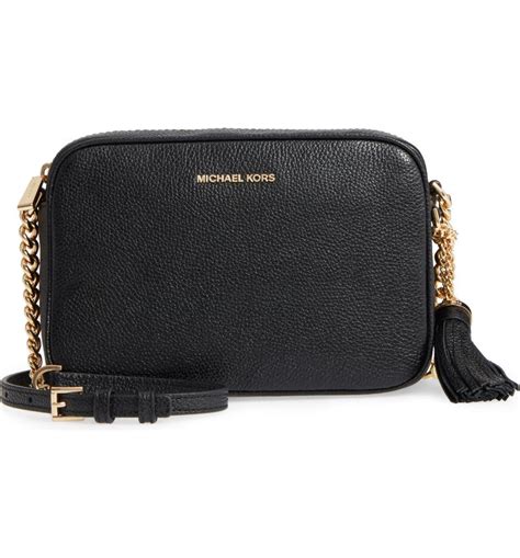 michael kors ginny camera bag gold|Michael Kors Ginny Gold Medium Leather Camera Crossbody .